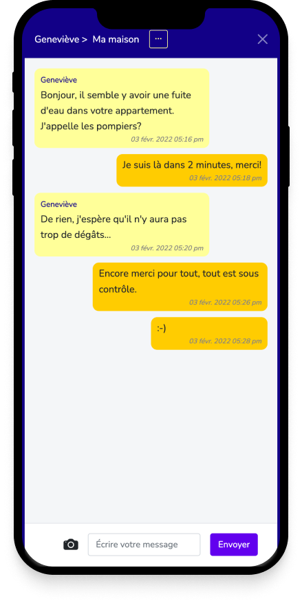 Discutez en temps réel sur Yelo