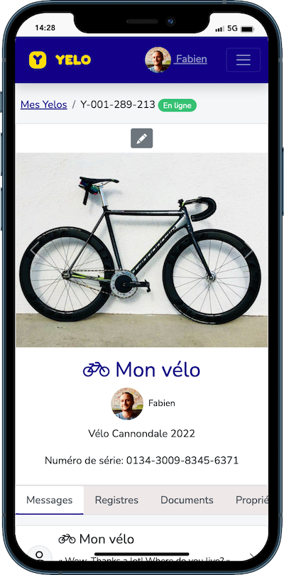 Register your bike