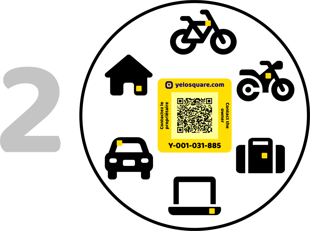 Yelo QR Marking